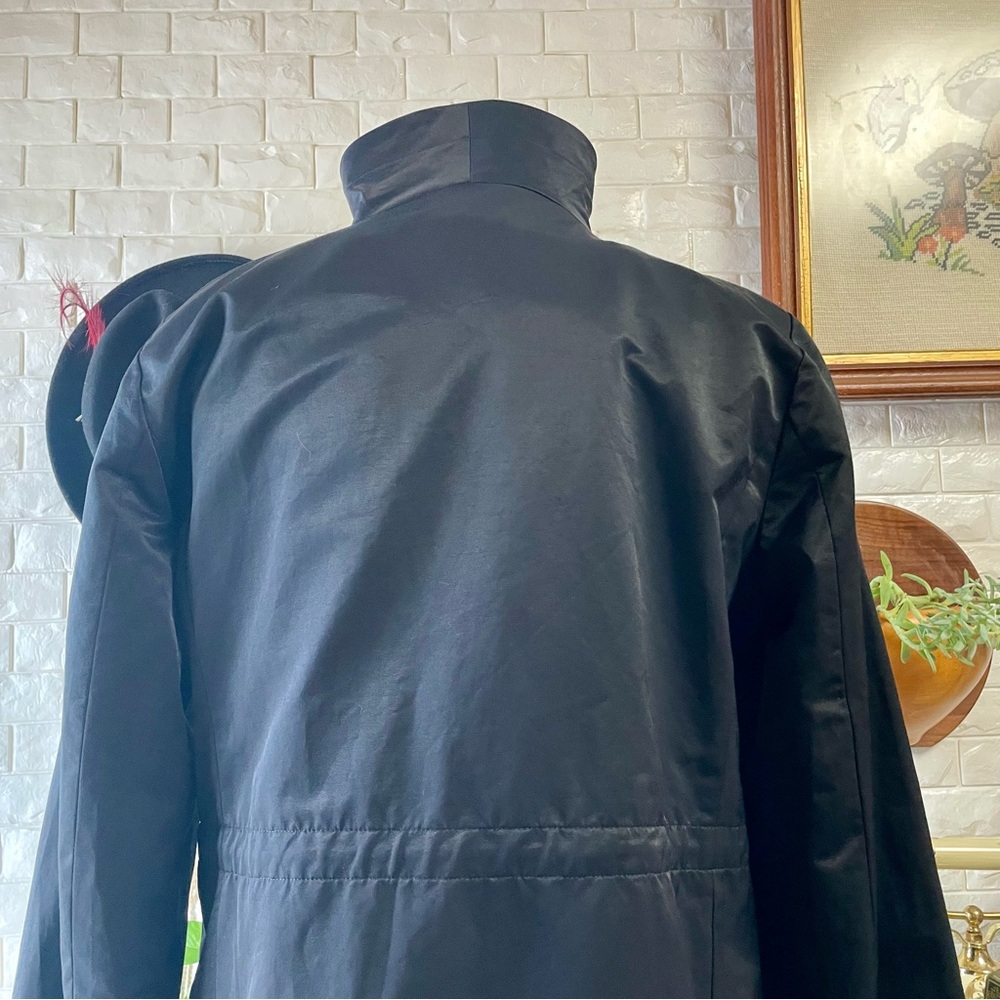 SOLD OUT EILEEN FISHER Cotton Nylon Stand Collar Coat
Black Mid-Length Jacket - Picture 9 of 16